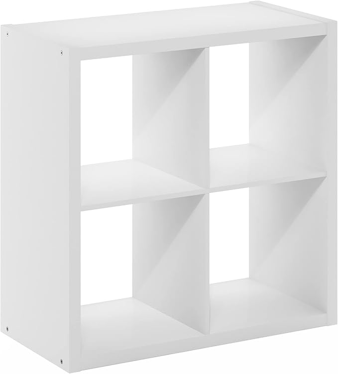 Furinno Cubicle Open Back Decorative Cube Storage Organizer