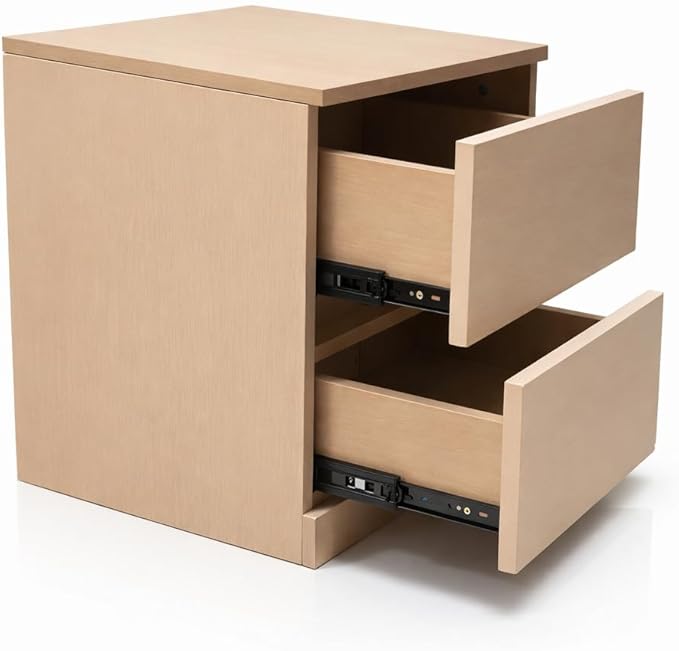 Durable Eco‑Friendly 2‑Drawer Nightstand,