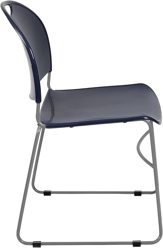 Flash Furniture HERCULES Series 5 Pack 880 lb. Capacity Navy Ultra-Compact
