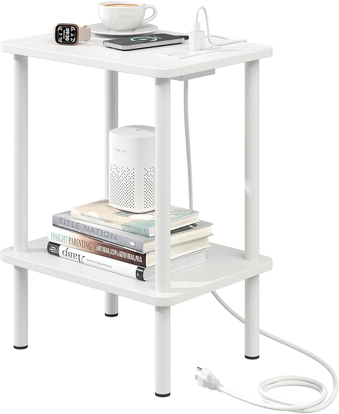 Apicizon 2 Tier End Table, Small Side Table