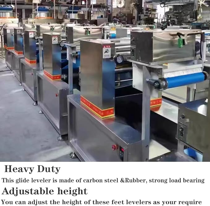 Heavy Duty Leg levelers , Leveling Legs 2.36" Dia Base, Adjustable feet