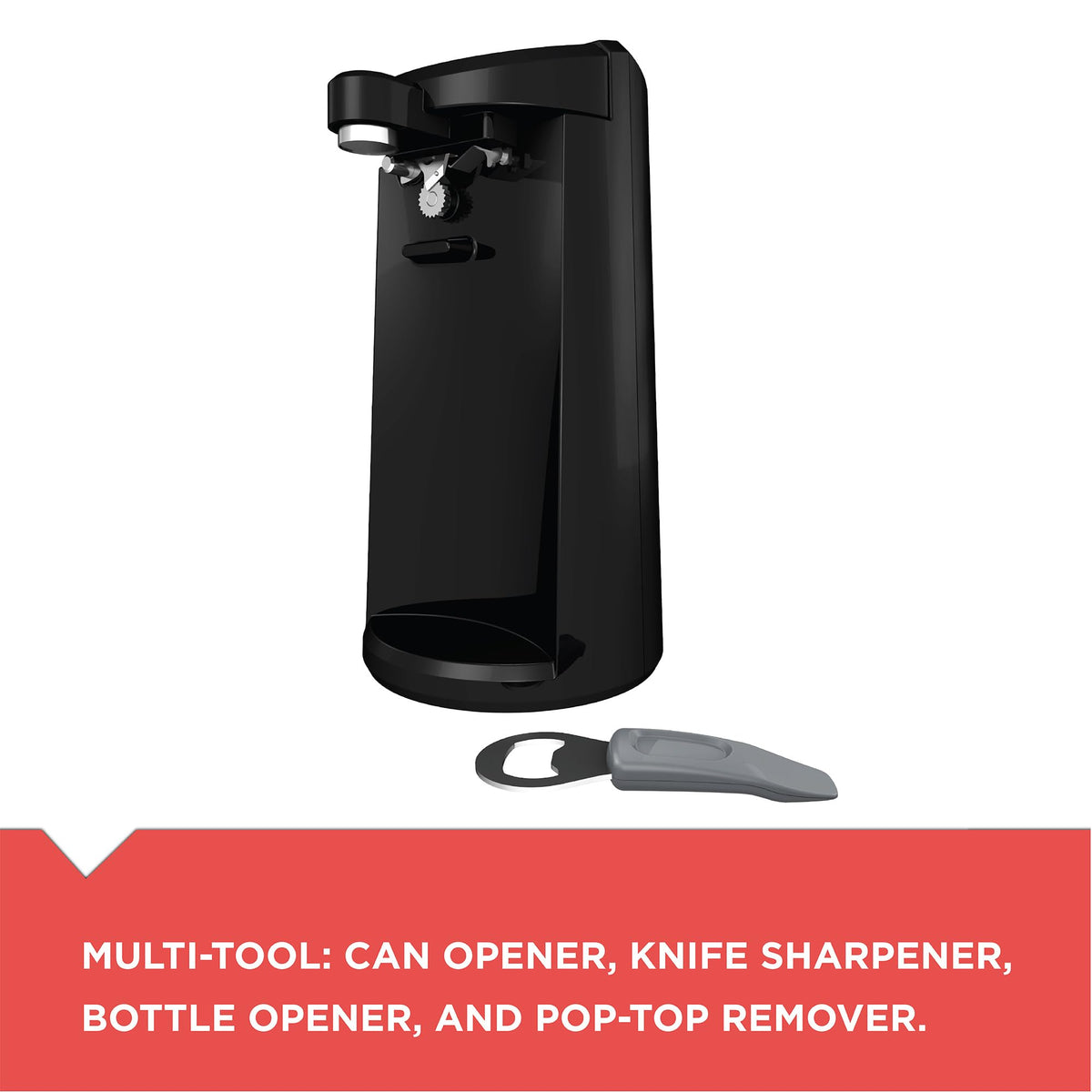 APPLICA SPECTRUM EC500B Tall Can Opener, Black