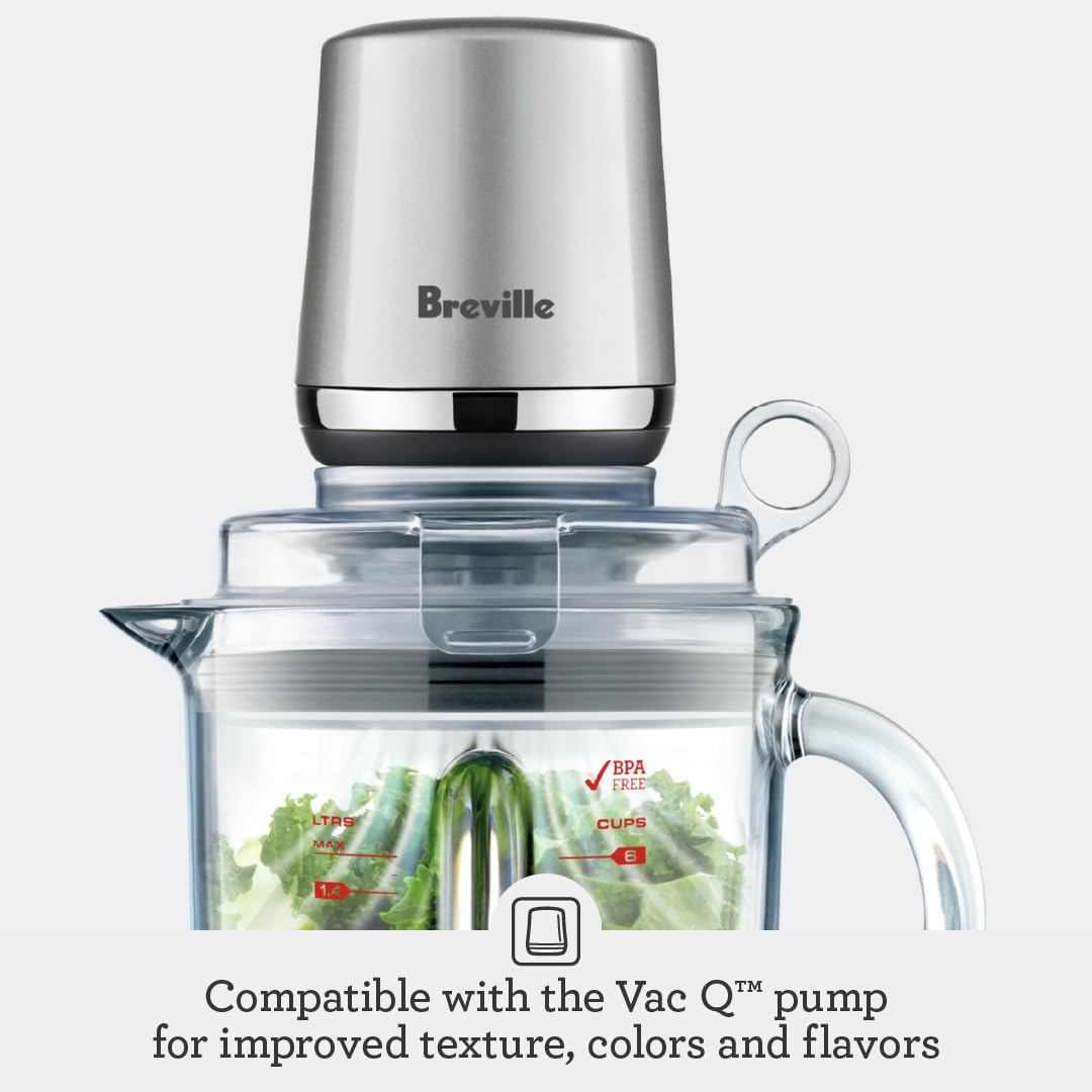 Breville BBL620SIL Fresh and Furious Blender, Silver