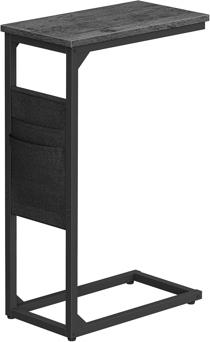 TUTOTAK C Shaped End Table, Side Table