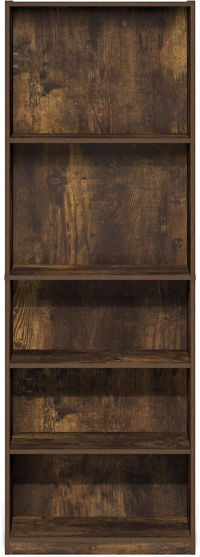 Furinno Jaya Book Shelf, 5-Tier Tall Book Shelf, Bookcase