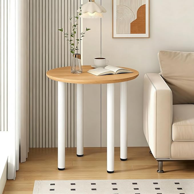 QLLY 27.5 inch / 70cm Adjustable Metal Desk Legs, Heavy Duty Furniture Table
