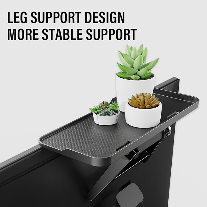 CABTE Adjustable Steel TV Top Shelf, Floating TV Stand, Universal Monitor Shelf