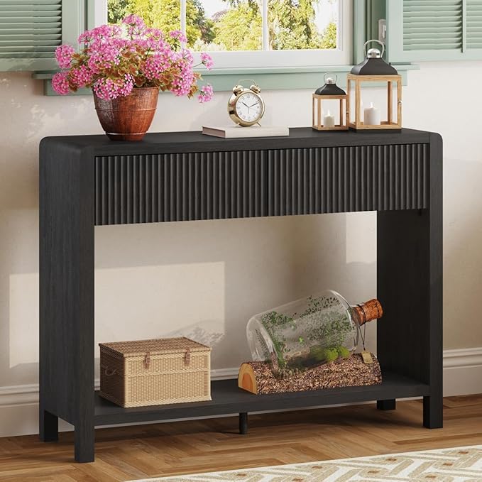 FATORRI Console Entryway Table, Modern Sofa Table