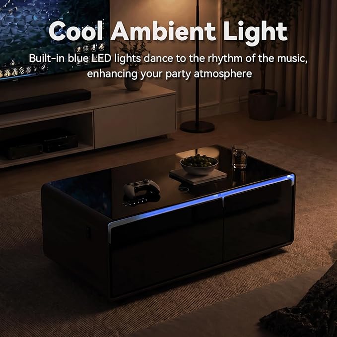 LIVTAB Smart Coffee Table, Living Room Table