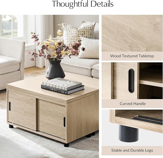 HULALA HOME Sofa Side Table