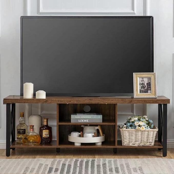 GAZHOME TV Stand for TV up to 65 Inches, TV Cabinet