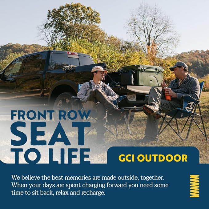GCI Outdoor Comfort Pro Camping Chair | Collapsible Folding Chair