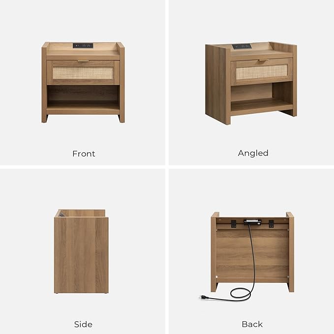 SICOTAS Night Stand Set of 2 Nightstands