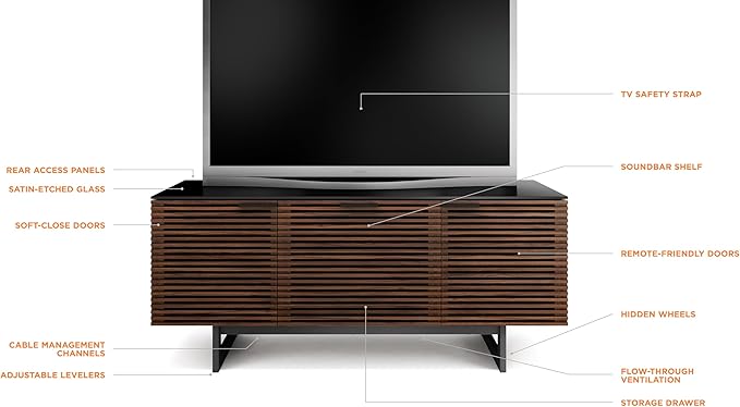 BDI Furniture Corridor 8177-65'' TV Stand
