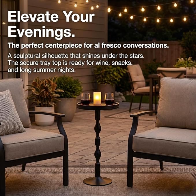 Small Round Drink Table, Pedestal Tables, Small Round Side Table