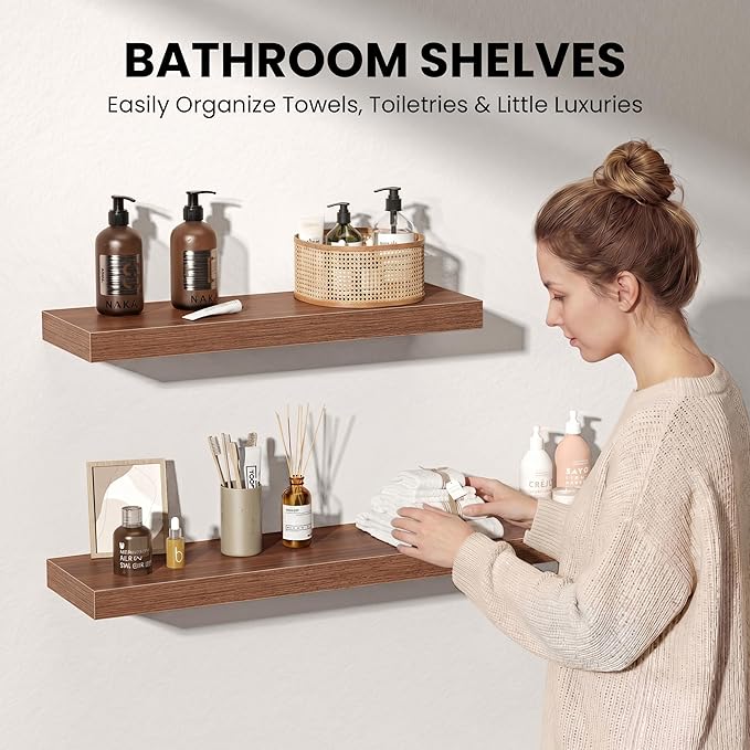 Fun Memories 40Inch Floating Shelves