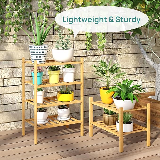 viewcare Small Shoe Rack, 4-Tier Rack
