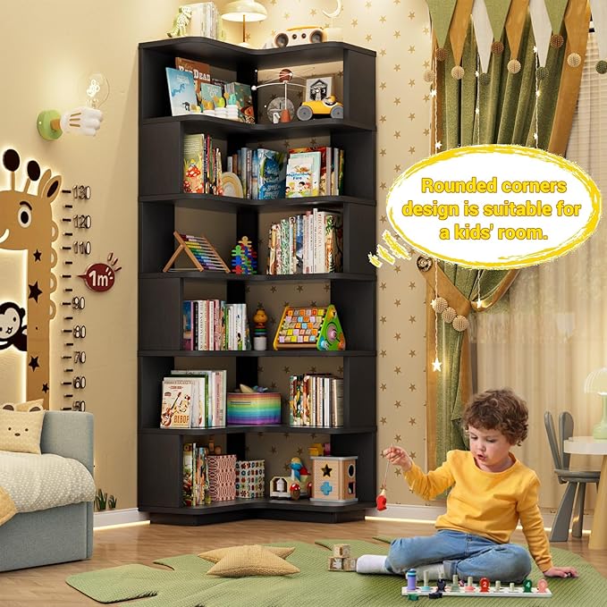 Armocity Corner Book Shelf