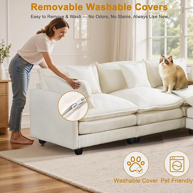Expandable Modular Sectional Sofa