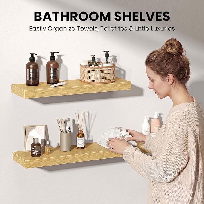 Fun Memories 36Inch Floating Shelves