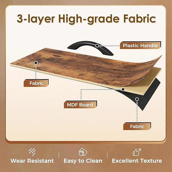 Huuger 70 Inch TV Stand for 75, 80 Inch TV, 11 Drawer Long Dresser