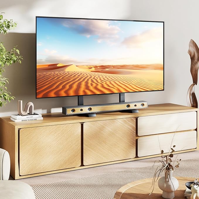 5Rcom Table Top TV Stand, Universal TV Stand
