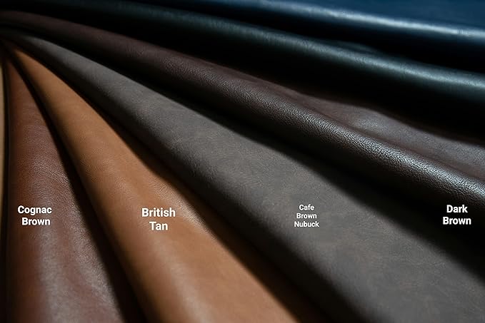 Black Lambtouch Soft Faux Leather Fabric Sheet PU Sold by The Yard Synthetic
