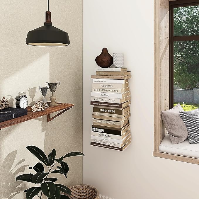Mefirt Invisible Floating Bookshelves