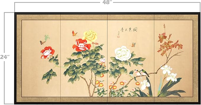 Oriental Furniture Butterflies in the Garden