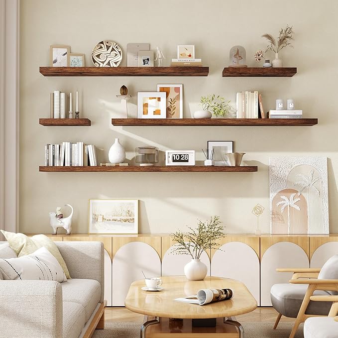 Fun Memories 55 Inch Floating Shelves