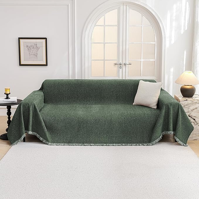 MYSKY HOME Couch Cover for Dogs, Washable Couch Covers, Non Slip Couch Sofa