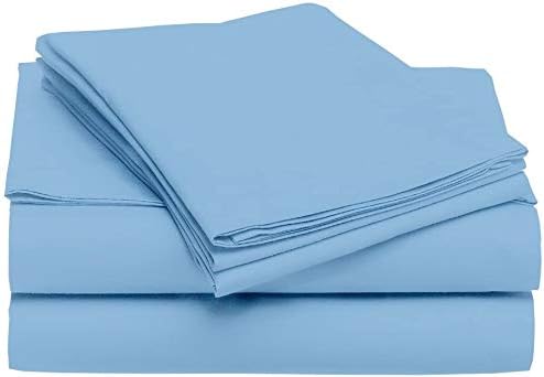 Sleeper Sofa Bed Sheet, 100% Cotton 400 Thread Count, 4 Piece Set, Deep Pocket