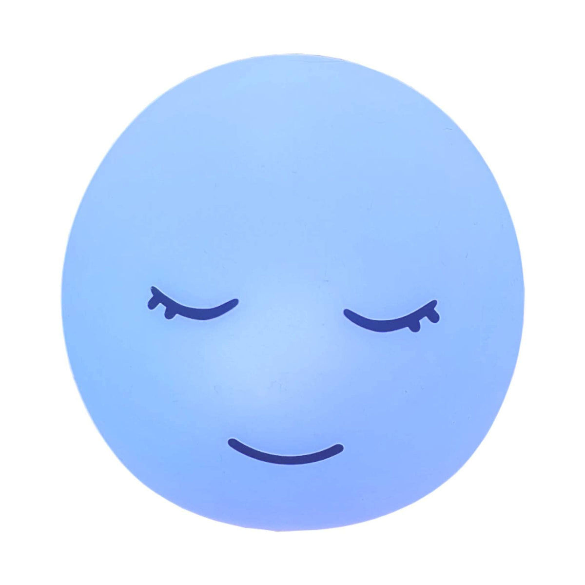 Breathing lamp Guided Visual Meditation Tool for Mindfulness, Slow Your Breathing & Calm Your Mind for Stress & Anxiety Relief, 3 Color and 478 Seconds Breathing Mode Silicone Cute Smiley face lamp