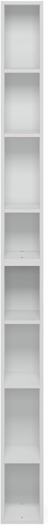 Furinno Fulda Book Shelf, 8-Tier Bookshelf, Bookcase