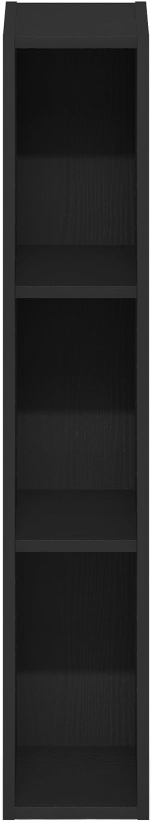 Furinno Fulda Book Shelf, 3-Tier Narrow Bookshelf, Bookcase