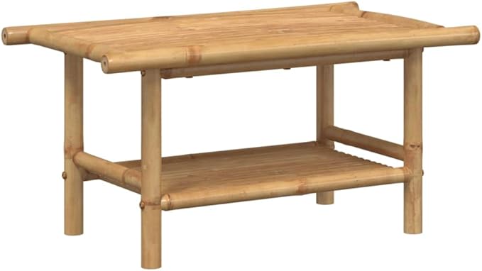 Natural Bamboo Coffee Table