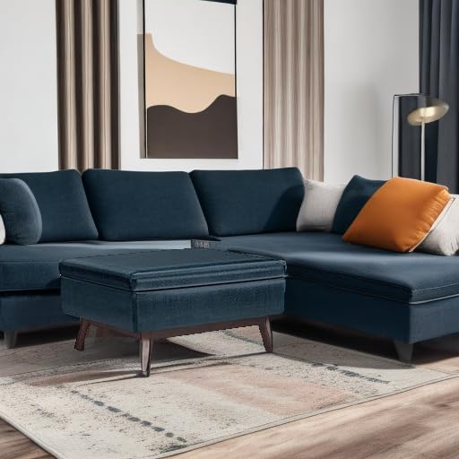 SIMPLIHOME Owen Coffee Table Storage Ottoman