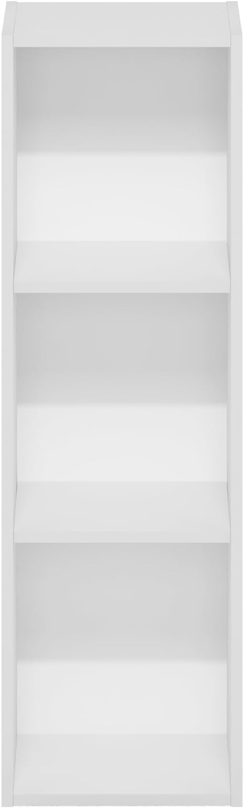 Furinno Fulda Book Shelf, 3-Tier Narrow Bookshelf, Bookcase