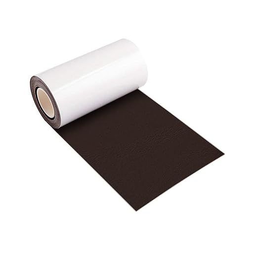 Leather Repair Patch Tape Dark Brown 3 x 60 inch Self Adhesive Leather Repair