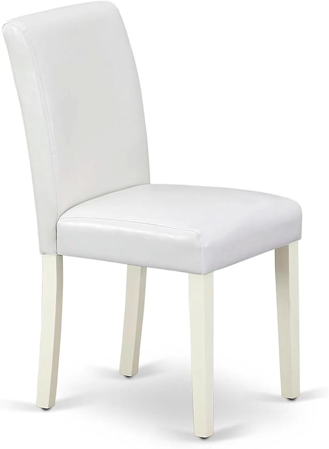 East West Furniture ABP2T64 Abbott Classic Parson Dining Chairs