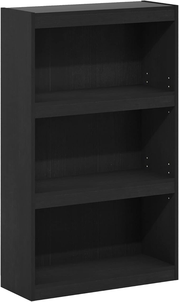 Furinno Jaya Book Shelf, 3-Tier Modern Bookshelf