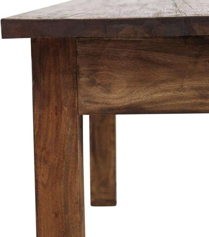 Coffee Table Solid Reclaimed Wood 38.6"x28.7"x17.7", End Tables, Living Table