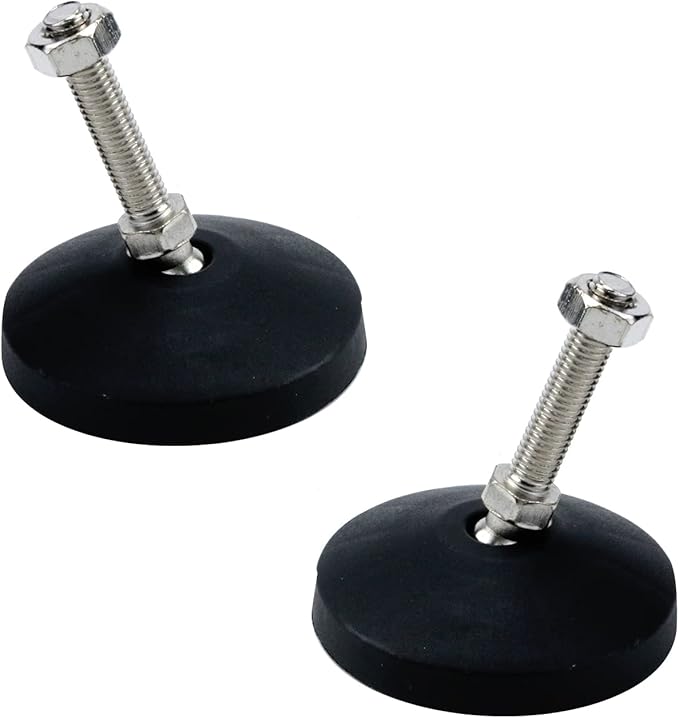 Antrader Swivel Leg Levelers, Adjustable Furniture Feet，Heavy Duty Leveling