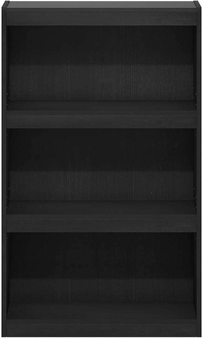 Furinno Jaya Book Shelf, 3-Tier Modern Bookshelf