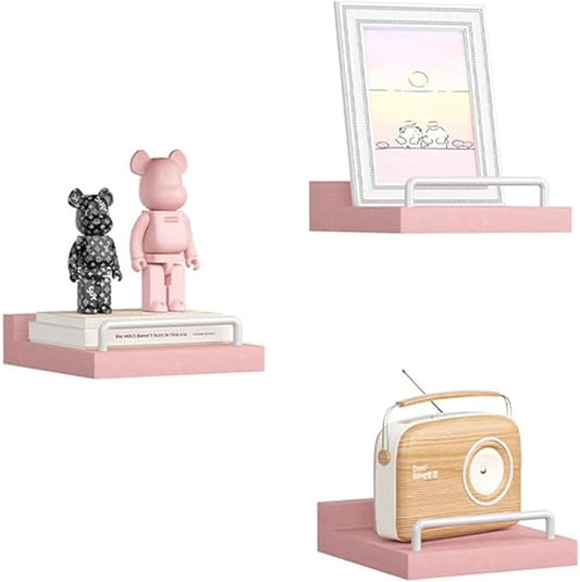 RYOFOBETTO Small Floating Shelf, 6X6 Inches Farmhouse Wall Shelves