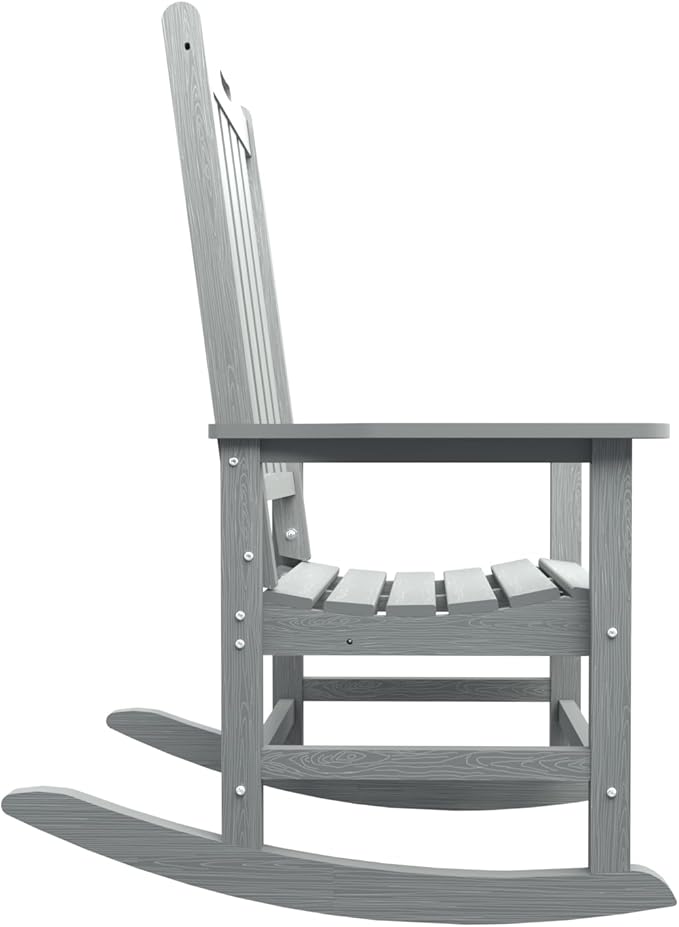 THOEOE Oversized Rocking Chair Set of 4, Outdoor Rocking Chair