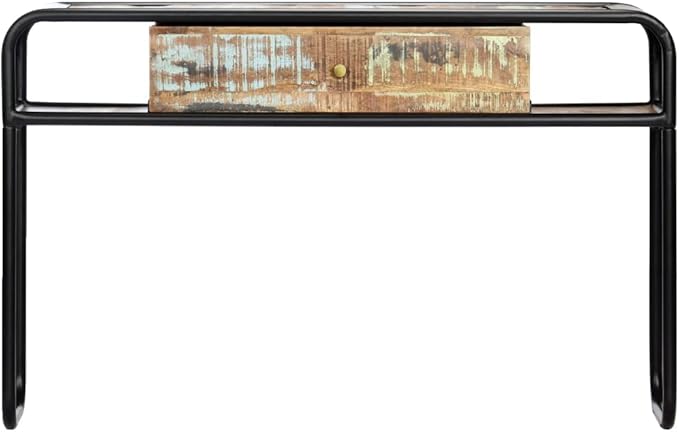 Console Table 46.5"x11.8"x29.5" Solid Reclaimed Wood, End Tables, Accent Tables