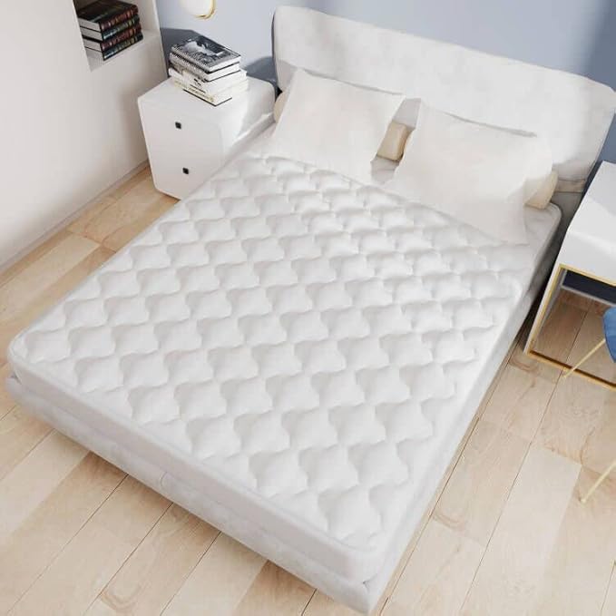Twin XL Mattress Pad for College Dorm Room Essentials, Waterproof Hospital Bed