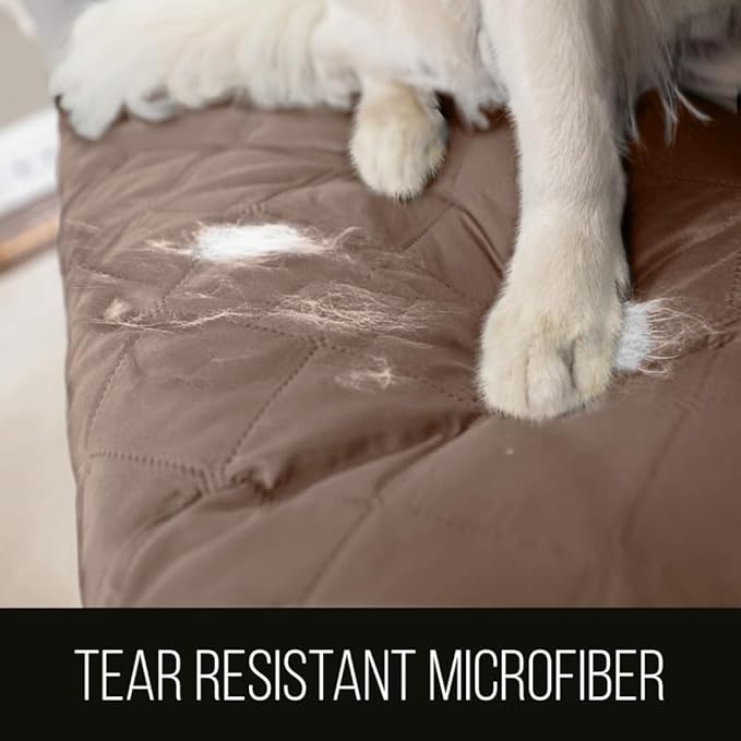 Sofa Shield® Couch Slip Covers for Dogs, Reversible Furniture Protector