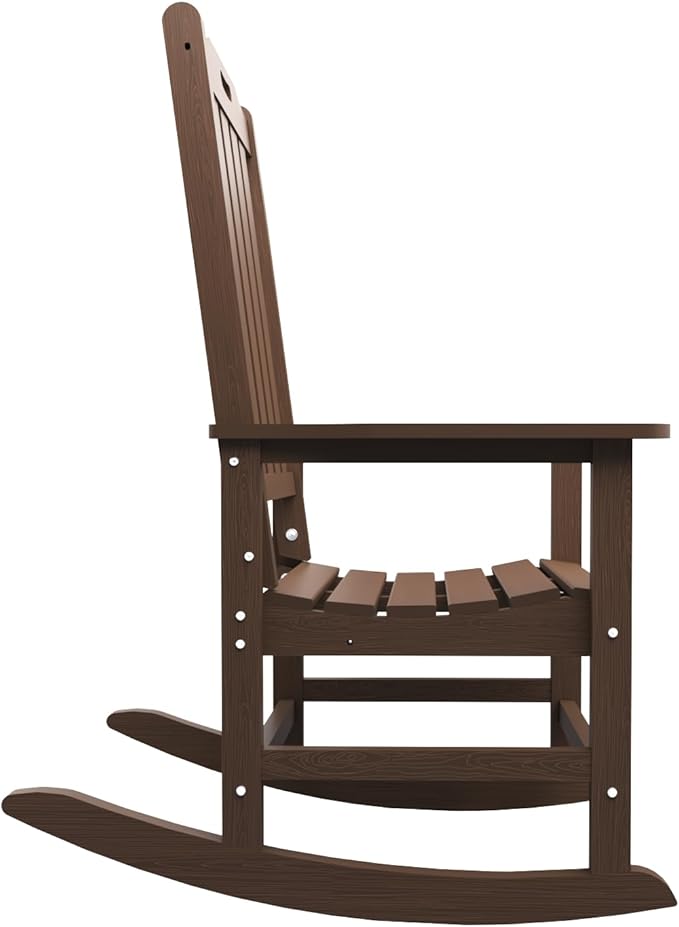 THOEOE Oversized Rocking Chair, Outdoor Rocking Chair